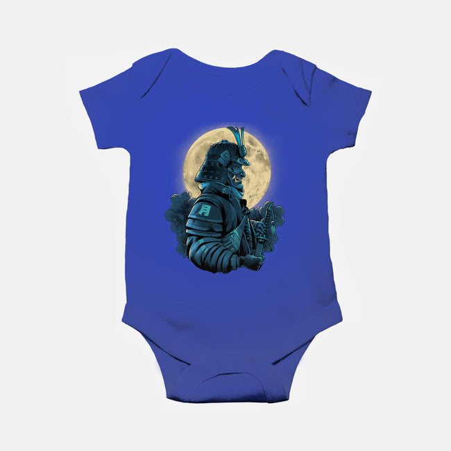 Moonlight Samurai-Baby-Basic-Onesie-Bruno Mota