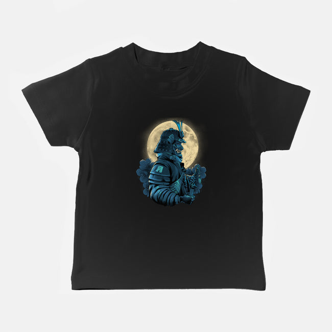 Moonlight Samurai-Baby-Basic-Tee-Bruno Mota