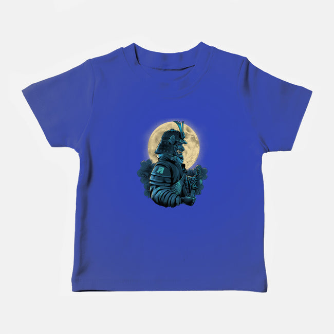 Moonlight Samurai-Baby-Basic-Tee-Bruno Mota