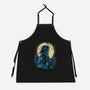 Moonlight Samurai-Unisex-Kitchen-Apron-Bruno Mota