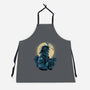 Moonlight Samurai-Unisex-Kitchen-Apron-Bruno Mota
