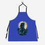 Moonlight Samurai-Unisex-Kitchen-Apron-Bruno Mota