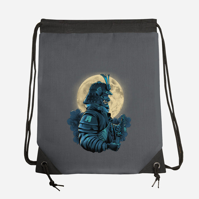 Moonlight Samurai-None-Drawstring-Bag-Bruno Mota