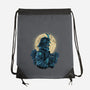 Moonlight Samurai-None-Drawstring-Bag-Bruno Mota
