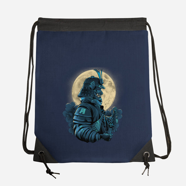 Moonlight Samurai-None-Drawstring-Bag-Bruno Mota