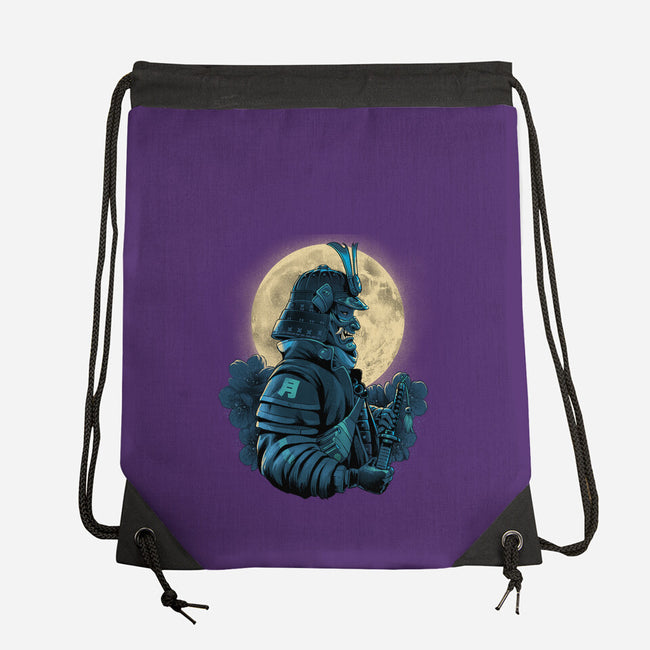 Moonlight Samurai-None-Drawstring-Bag-Bruno Mota