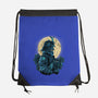 Moonlight Samurai-None-Drawstring-Bag-Bruno Mota