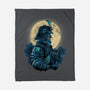 Moonlight Samurai-None-Fleece-Blanket-Bruno Mota