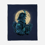 Moonlight Samurai-None-Fleece-Blanket-Bruno Mota