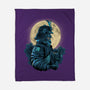 Moonlight Samurai-None-Fleece-Blanket-Bruno Mota