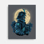 Moonlight Samurai-None-Stretched-Canvas-Bruno Mota