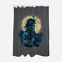 Moonlight Samurai-None-Polyester-Shower Curtain-Bruno Mota