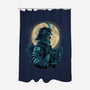 Moonlight Samurai-None-Polyester-Shower Curtain-Bruno Mota