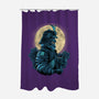 Moonlight Samurai-None-Polyester-Shower Curtain-Bruno Mota