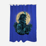 Moonlight Samurai-None-Polyester-Shower Curtain-Bruno Mota