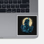 Moonlight Samurai-None-Glossy-Sticker-Bruno Mota