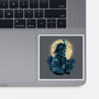 Moonlight Samurai-None-Glossy-Sticker-Bruno Mota