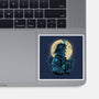 Moonlight Samurai-None-Glossy-Sticker-Bruno Mota