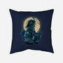 Moonlight Samurai-None-Removable Cover w Insert-Throw Pillow-Bruno Mota