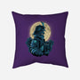 Moonlight Samurai-None-Removable Cover w Insert-Throw Pillow-Bruno Mota