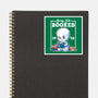 Booked Friendly Ghost-None-Glossy-Sticker-NemiMakeit