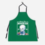 Booked Friendly Ghost-Unisex-Kitchen-Apron-NemiMakeit