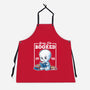 Booked Friendly Ghost-Unisex-Kitchen-Apron-NemiMakeit