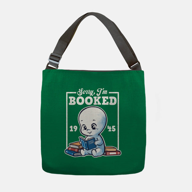 Booked Friendly Ghost-None-Adjustable Tote-Bag-NemiMakeit