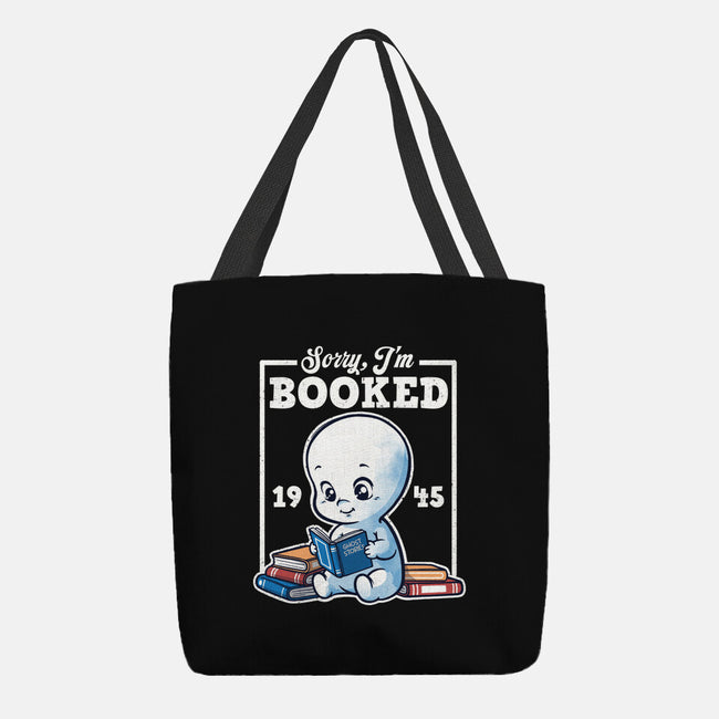 Booked Friendly Ghost-None-Basic Tote-Bag-NemiMakeit