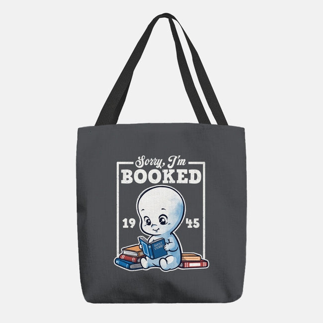 Booked Friendly Ghost-None-Basic Tote-Bag-NemiMakeit