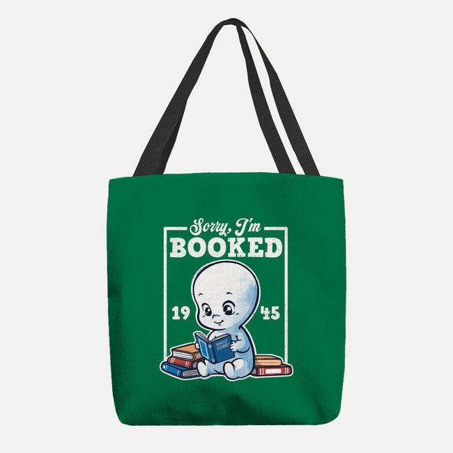 Booked Friendly Ghost-None-Basic Tote-Bag-NemiMakeit