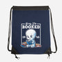 Booked Friendly Ghost-None-Drawstring-Bag-NemiMakeit