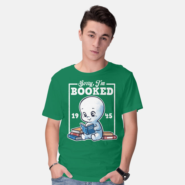 Booked Friendly Ghost-Mens-Basic-Tee-NemiMakeit