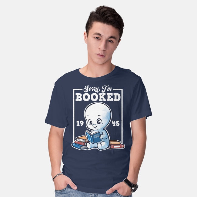 Booked Friendly Ghost-Mens-Basic-Tee-NemiMakeit