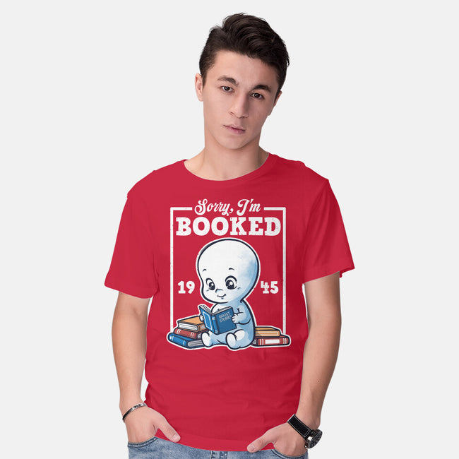 Booked Friendly Ghost-Mens-Basic-Tee-NemiMakeit