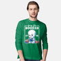 Booked Friendly Ghost-Mens-Long Sleeved-Tee-NemiMakeit