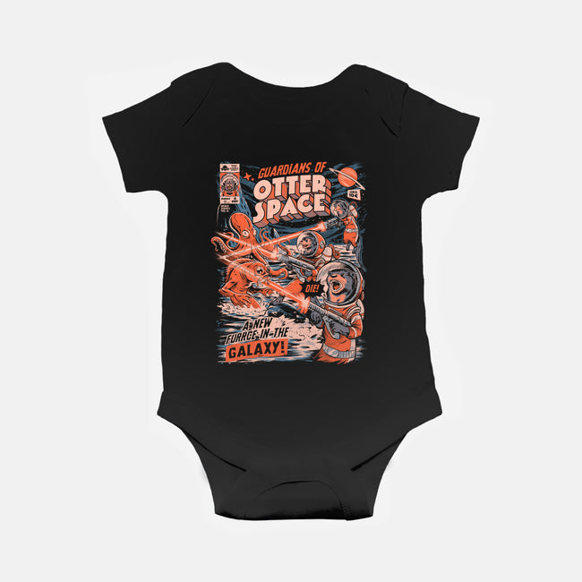 Guardians Of Otter Space-Baby-Basic-Onesie-eduely