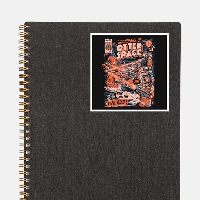 Guardians Of Otter Space-None-Glossy-Sticker-eduely