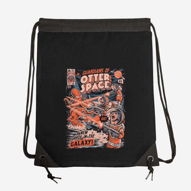 Guardians Of Otter Space-None-Drawstring-Bag-eduely