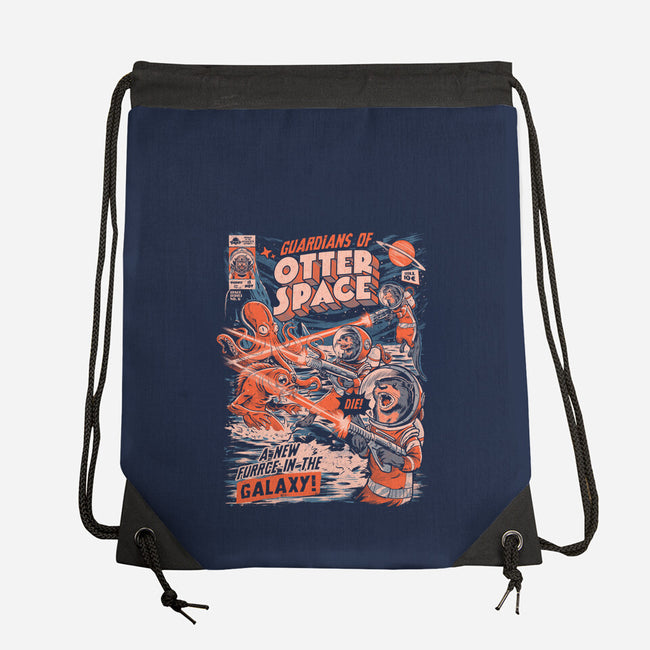 Guardians Of Otter Space-None-Drawstring-Bag-eduely