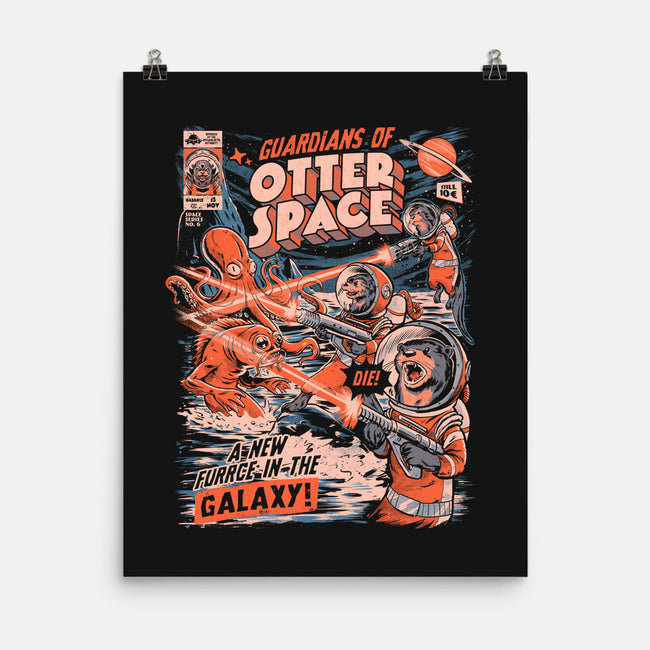 Guardians Of Otter Space-None-Matte-Poster-eduely