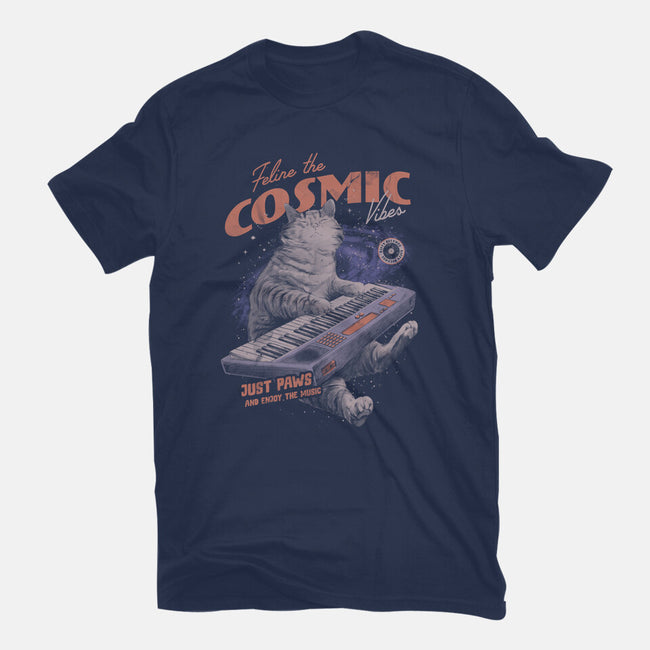 Cosmic Vibes-Mens-Basic-Tee-eduely