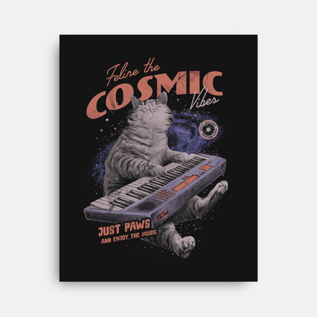 Cosmic Vibes-None-Stretched-Canvas-eduely