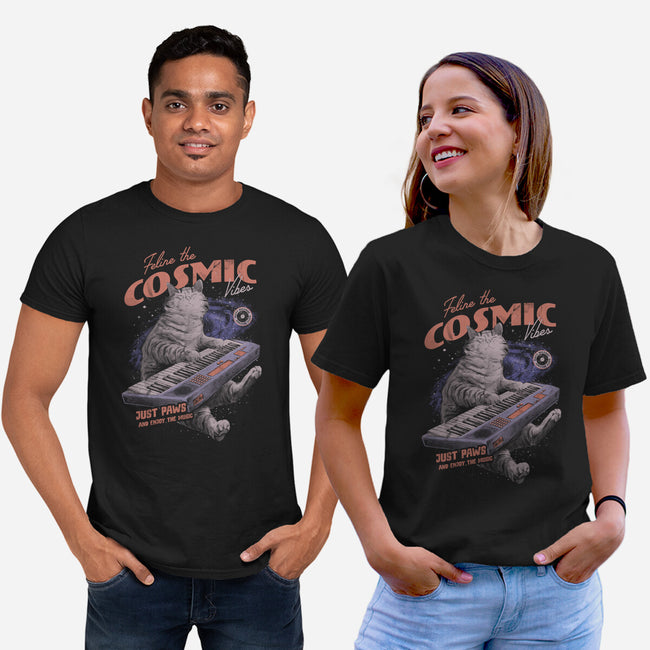 Cosmic Vibes-Unisex-Basic-Tee-eduely