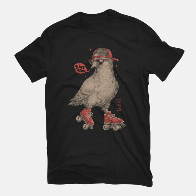 Stay Coo-Womens-Fitted-Tee-eduely