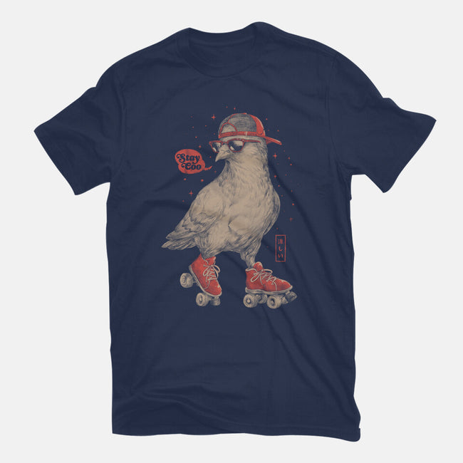Stay Coo-Womens-Fitted-Tee-eduely