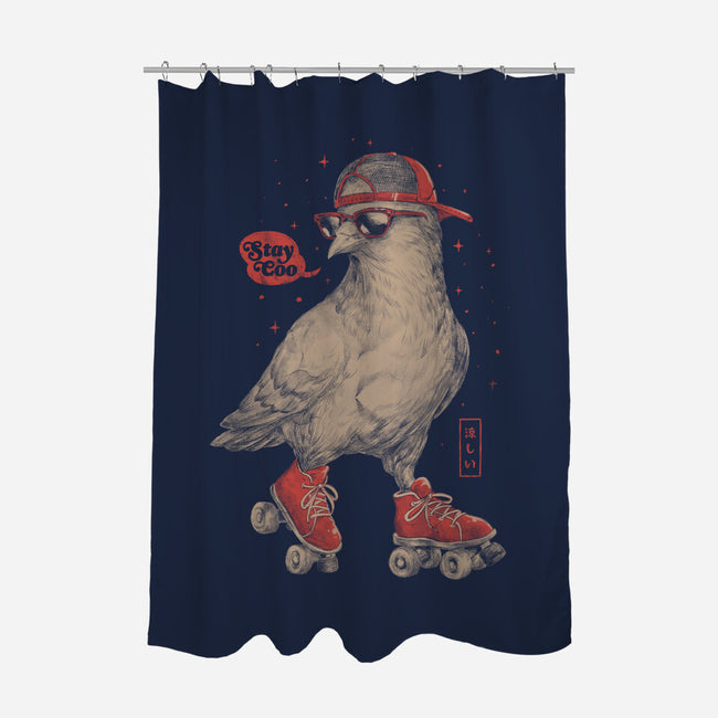 Stay Coo-None-Polyester-Shower Curtain-eduely