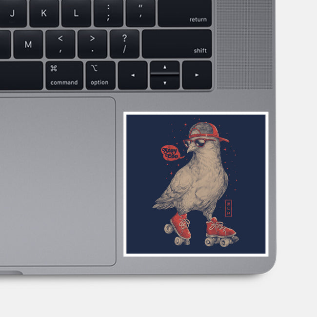 Stay Coo-None-Glossy-Sticker-eduely