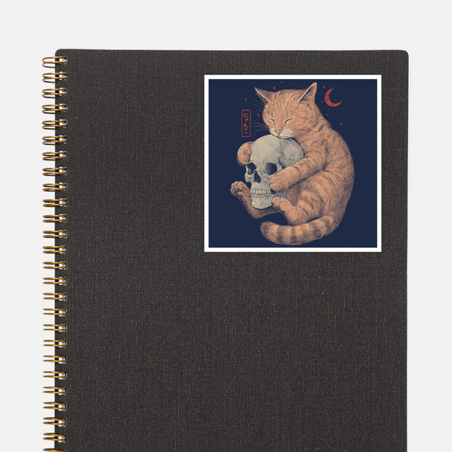 Till Death Do Us Purr-None-Glossy-Sticker-eduely