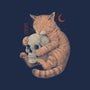 Till Death Do Us Purr-Womens-V-Neck-Tee-eduely